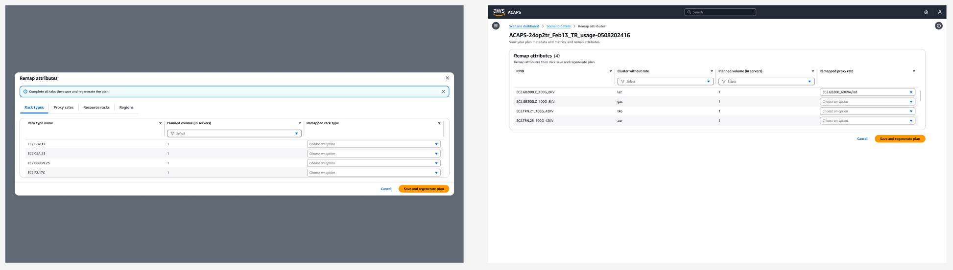 Alert banners with modals, second iteration with tabs