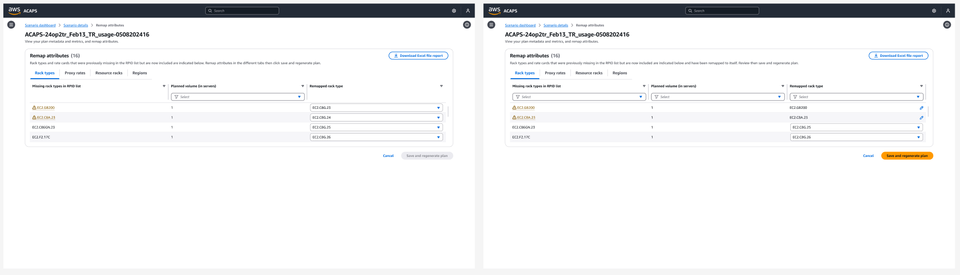 System-generated results with batch review
