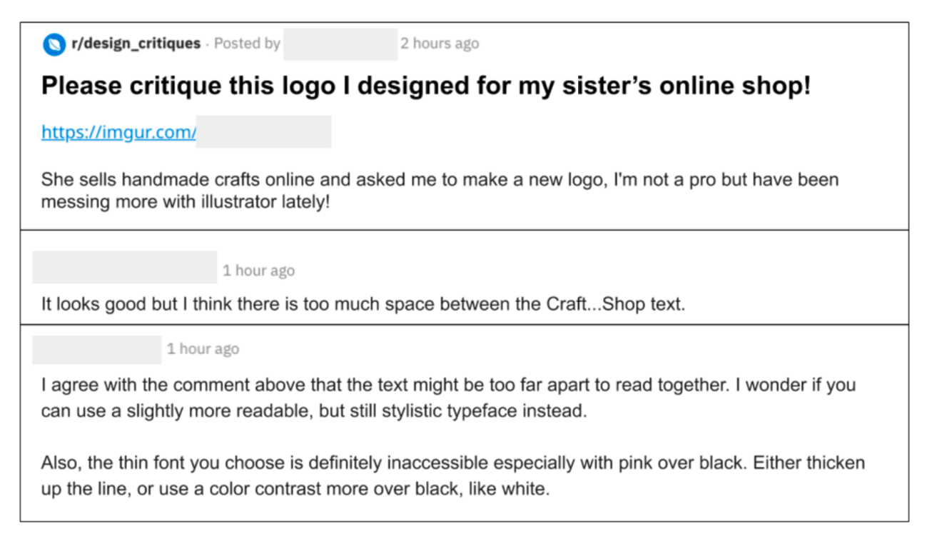 r/design_critiques subreddit